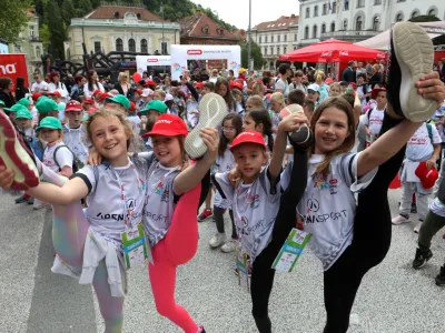 Mladi se dobro zavedajo, kako pomemben je &scaron;port za doseganje dobrih rezultatov tudi v &scaron;oli. Foto: Tomaž Skale