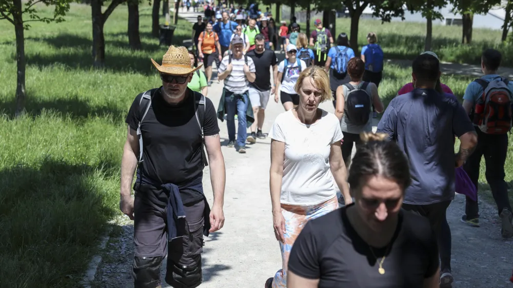 - 11. 05. 2024 - Pohod ob in tek trojk //FOTO: Jaka Gasar