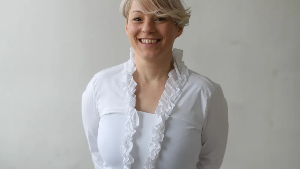 - 01.02.2017 - Nata&scaron;a Bucik Ozebek, novinarka - dopisnica - Dnevnik 2017 - portret za komentarje in kolumne - kolumnisti - novinarji//FOTO: Bojan Velikonja