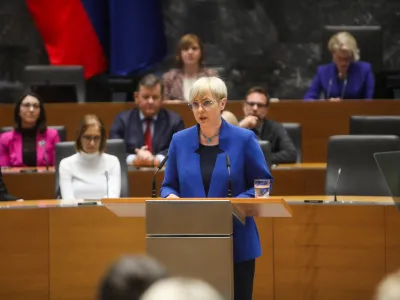 predsednica republike Nata&scaron;a Pirc Musar je na lastno pobudo prvič nagovorila poslance - 13.12.2023 &ndash; Državni zbor RS - 15. redna seja DZ &ndash; //FOTO: Bojan Velikonja