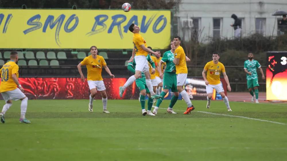 16.03.2024. tekma 27. kroga nogometne Prve lige Telemach Bravo - Olimpija.//FOTO: Bojan Velikonja