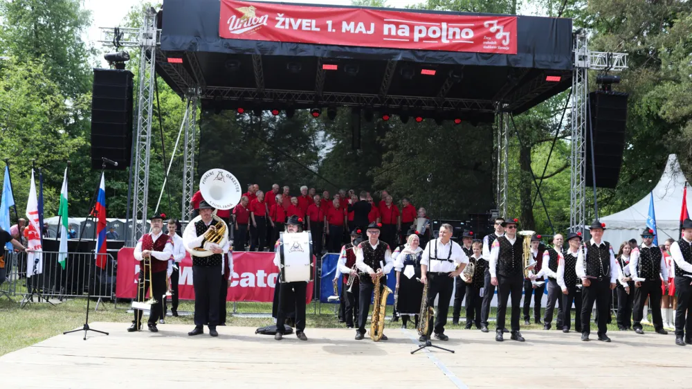 01.05.2024. Prvomajska proslava na Rožniku. Foto: Bojan Velikonja