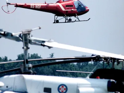 Letalski miting, helikopter