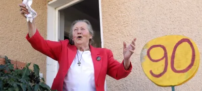 - 24.02.2022 - Mara Vilar, znana kot Moravška Mara - ljudka pevka, ki je s svojo skupino pevk nastopila v oddaji Slovenija ima talent je konec januarja 2022 praznovala svoj 90. rojstni dan //FOTO: Tomaž Skale