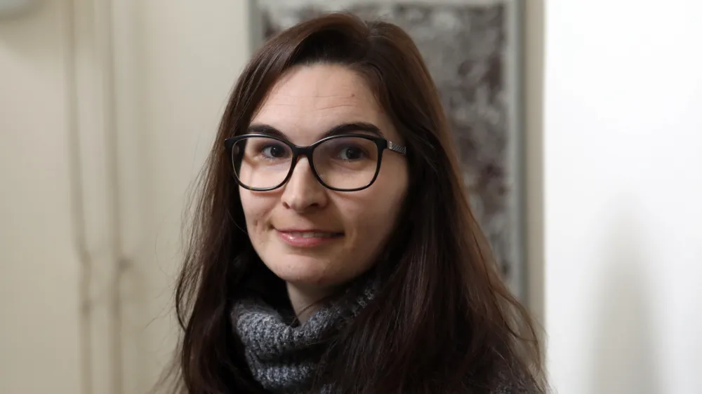 03.02.2021- Ur&scaron;a Regvar, svetovalka za azil - predstavnica PIC - Pravno - informacijski center nevladnih organizacij Foto: Tomaž Skale