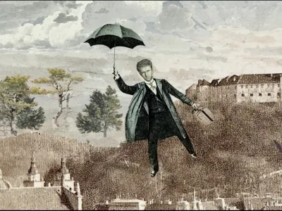 Ilustracije iz dokumentarne epizode o Hinku Smrekarju.&nbsp;