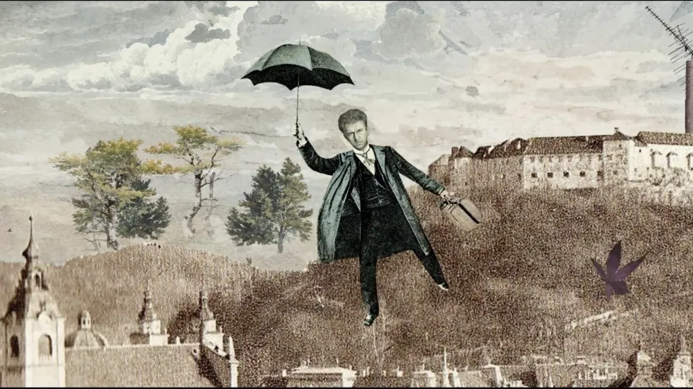 Ilustracije iz dokumentarne epizode o Hinku Smrekarju.&nbsp;