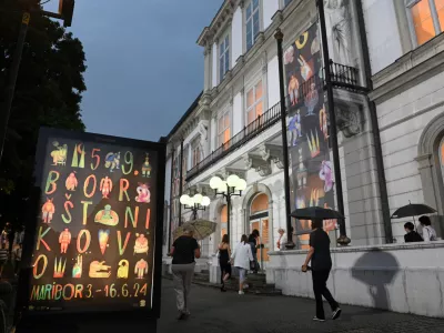 Maribor - Slovenska ulica 27 -Slovensko narodno gledali&scaron;če - Gledali&scaron;če - Kultura - Dogodek - Festival - Bor&scaron;tnikovo srečanje - Prstan - Slavnostno odprtje 59. Festivala Bor&scaron;tnikovo srečanje - Avtor: Milo&scaron; Vujinović