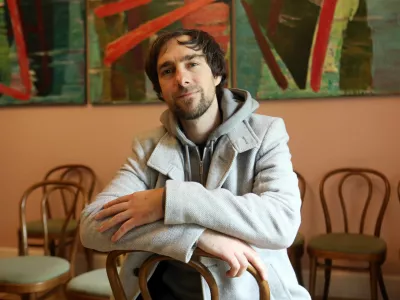 25.04.2024 - nominacije za Cankarjevo nagrado, Denis &Scaron;kofic,Foto: Tomaž Skale