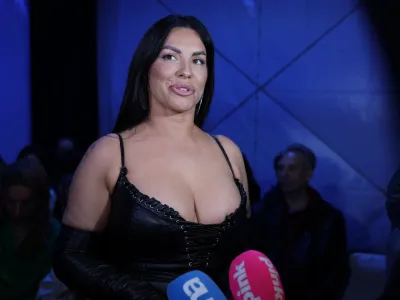 12, May, 2023, Belgrade - Fashion designer Predrag Djuknic presented the 2023 collection at the 51st L'Oreal Fashion Week. Seka Aleksic. Photo: Marija Mladjen/ATAImages12, maj, 2023, Beograd - Modni kreator Predrag Djuknic je predstavio kolekciju 2023 na 51. L'Oreal Fashion Weeku. Photo: Marija Mladjen/ATAImages Photo: Marija Mladjen/ATAImages/PIXSELL