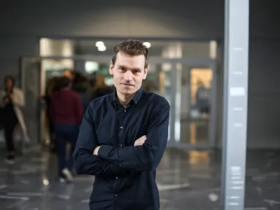 - 06.11.2018 - doc. dr. Marko Lovec, asistent - profeser na Katedri za mednarodne odnose - FDV  //FOTO: Bojan Velikonja