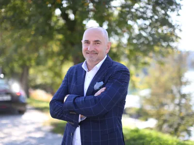 direktor podjetja Stilles Rok Barbič, - 08.10.2019 - Slovenska GAZELA 2019 &ndash; srečanje z nominiranci dolenjsko-posavske gazele v podjetju Roletarstvo Medle, Novo mesto //FOTO: Bojan Velikonja