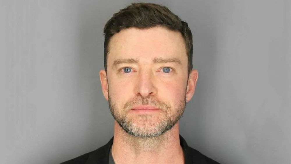 Justin Timberlake na policijski fotografiji po tem, ko so ga ustavili zaradi vožnje pod vplivom alkohola. (Foto: Sag Harbor Police Department)