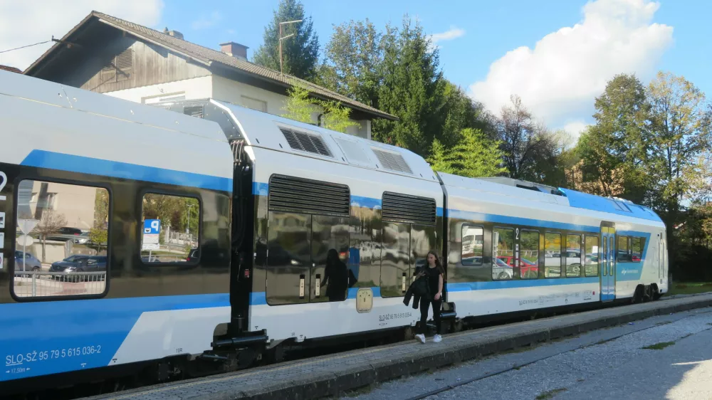 Vlak za pot iz Novega mesta do Ljubljane danes potrebuje približno dve uri. Z modernizacijo železni&scaron;ke proge želijo ta potovalni čas prepoloviti. F Dragana Stanković / Foto: Dragana Stanković