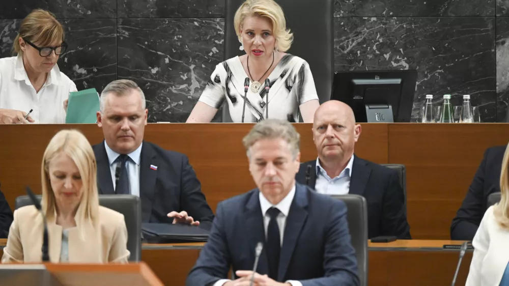 Ur&scaron;ka Klakočar Zupančič08.07.2024 - 22. redna seja Državnega zbora. FOTO: Nik Erik Neubauer