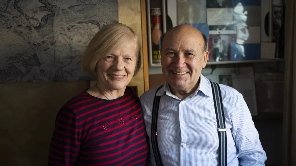 03.03.2024 -Vilma Kračun in Jo&atilde;o Cris&oacute;stomo, Queens, New York// Foto: Nik Erik Neubauer