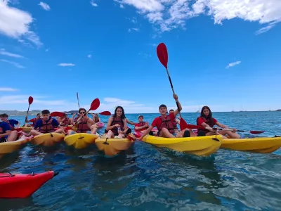 Francoski gostitelji so v duhu bližajočih se olimpijskih iger v Parizu za vrstnike pripravili olimpijski festival. Ta je potekal tudi na vodi.

&nbsp;

&nbsp;