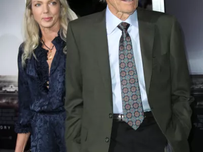 The Mule World Premiere held at the Regency Village Theatre in Los Angeles, California.Featuring: Christina Sandera, Clint EastwoodWhere: Los Angeles, California, United StatesWhen: 10 Dec 2018Credit: Adriana M. Barraza/WENN.com