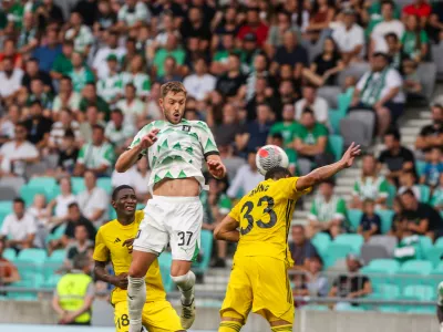 - 08.08.2024. - Nogomet, kvalifikacije za Evropsko ligo 3. krog Olimpija Ljubljana - &Scaron;erif Tiraspol. //FOTO: Bojan Velikonja