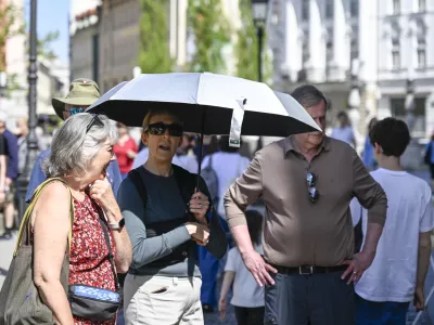 - 7.04.2024 &ndash; Vročina v Ljubljani. //FOTO: Nik Erik Neubauer