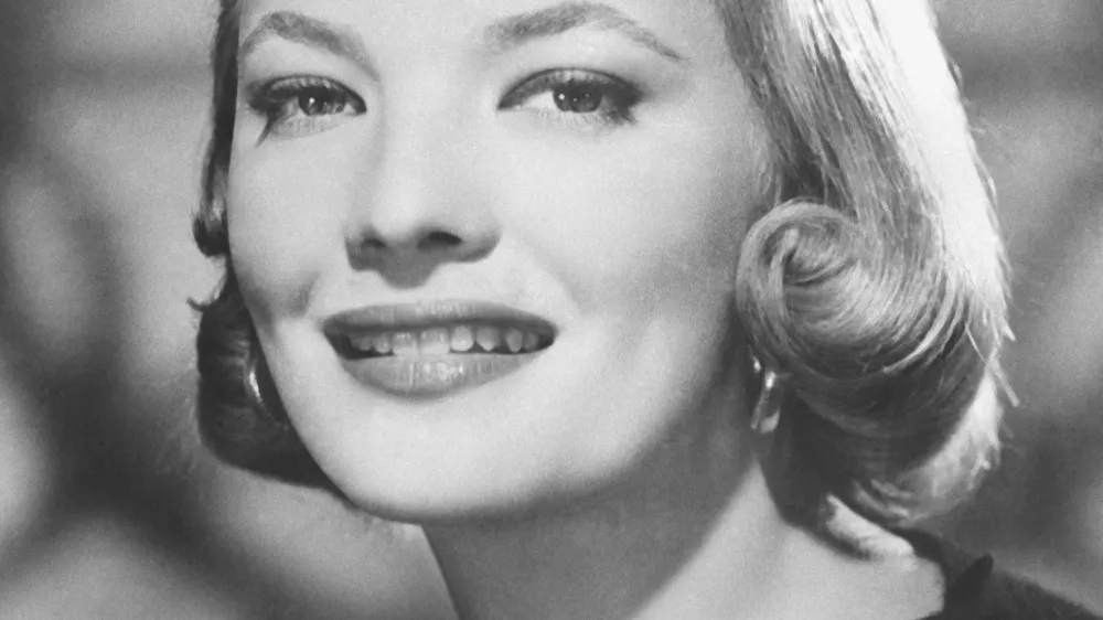 FILE - Actor Gena Rowlands poses for a photo in Los Angeles on Sept. 21, 1957. Rowlands, hailed as one of the greatest actors to ever practice the craft and a guiding light in independent cinema as a star in groundbreaking movies by her director husband, John Cassavetes, and later charmed audiences in her son's tear-jerker "The Notebook," has died at age 94. (AP Photo/Dick Strobel, File)