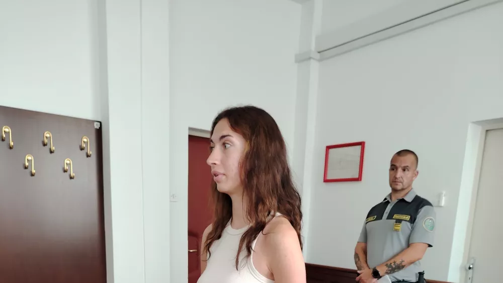 Triindvajsetletna Srbkinja je po nalogu hudodelske združbe v avtu želela iz Zagreba prek Slovenije v Italijo prepeljati pet državljanov Turčije. Njihova pot se je končala na območju Podplata oziroma Tekačevega. Foto:&nbsp;Mojca Marot