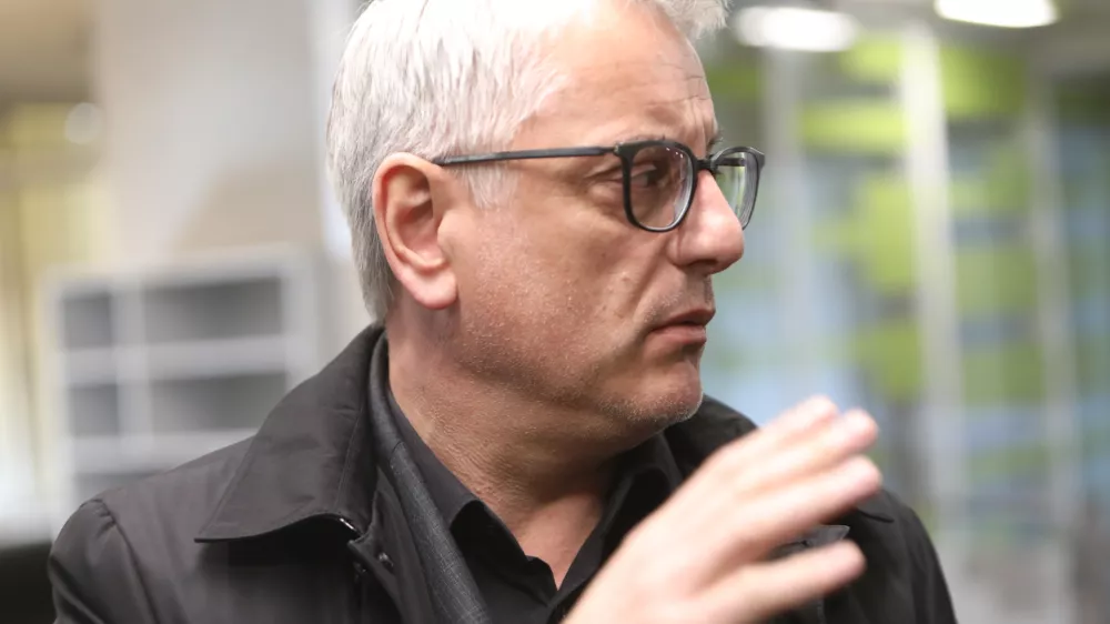 minister za gospodarstvo, turizem in &scaron;port Matjaž Han- 26.02.2024 &ndash; Vlada RS - redna tedenska seja vlade razpravljala o ukrepih za zagotavljanje delovanja zdravstvenega sistema v času stavke //FOTO: Tomaž Skale