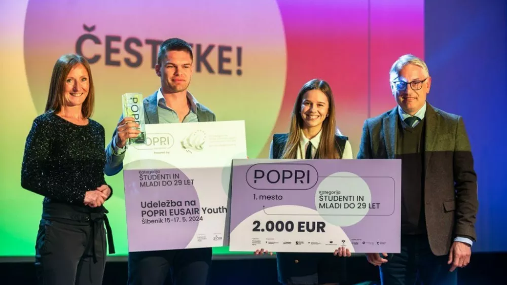 Ekipa Law Brainer je s svoji kategoriji zmagovala na tekmovanju Popri. Foto: Primorski tehnolo&scaron;ki park