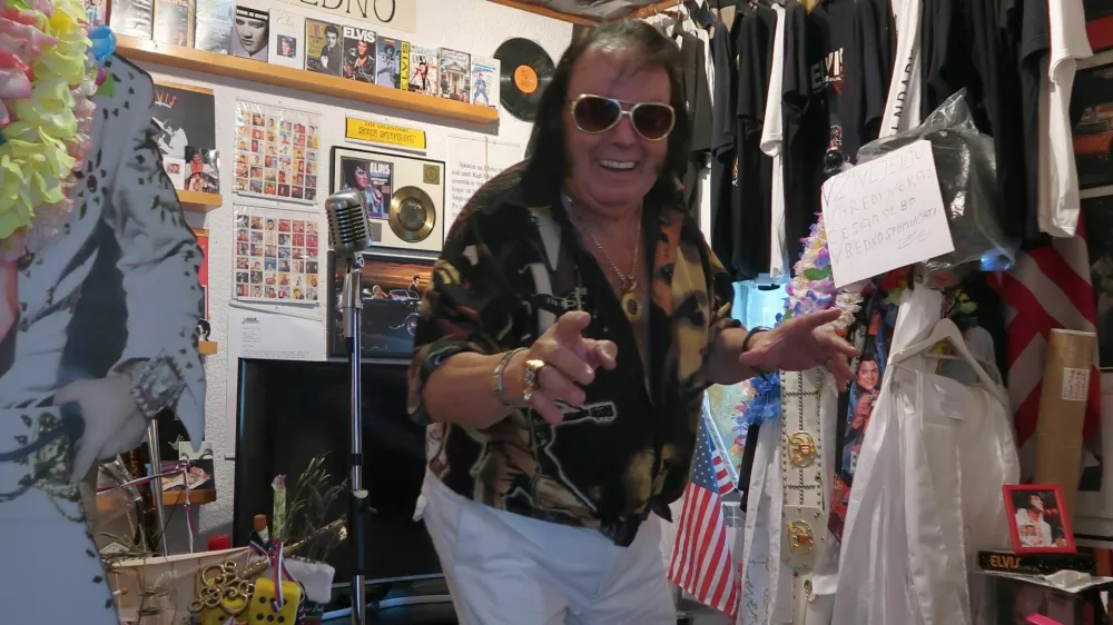 Elvis Presley fan club Slovenija, Vrtovče, Oskar Trobec, glasba, oboževalci / Foto: Nata&scaron;a Bucik Ozebek