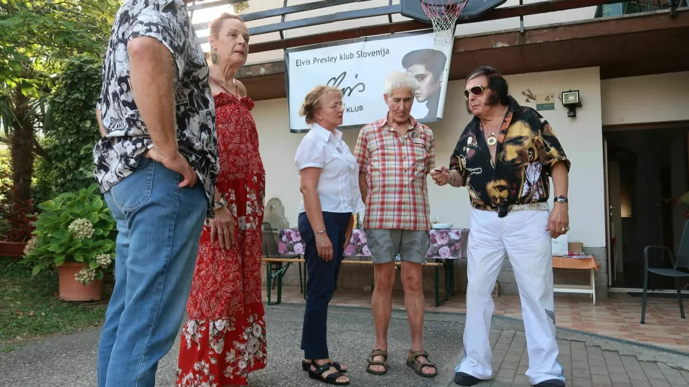 Elvis Presley fan club Slovenija, Vrtovče, Oskar Trobec, glasba, oboževalci / Foto: Nata&scaron;a Bucik Ozebek
