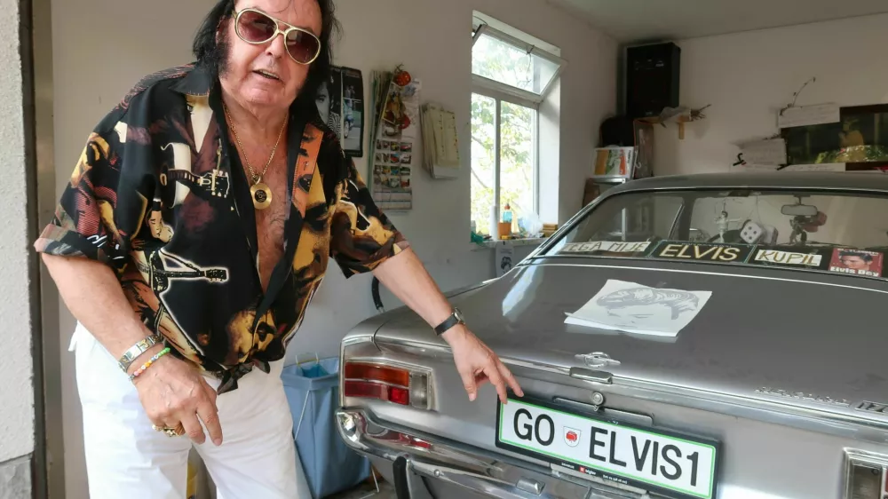 Elvis Presley fan club Slovenija, Vrtovče, Oskar Trobec, glasba, oboževalci / Foto: Nata&scaron;a Bucik Ozebek