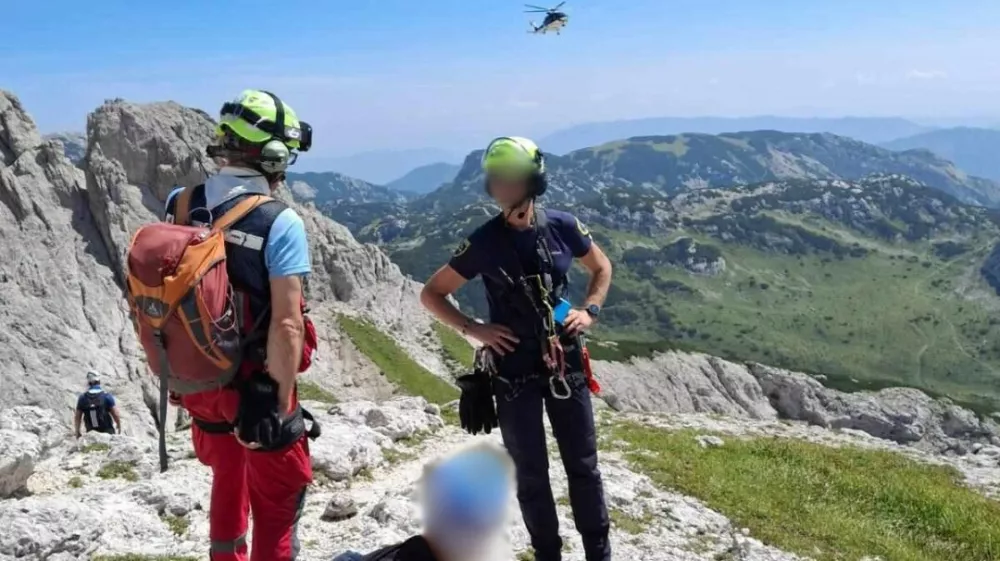 Re&scaron;evanje v gorah avgust 2024 Foto: G. Finžgar, Gorska re&scaron;evalna služba Radovljica/Facebook