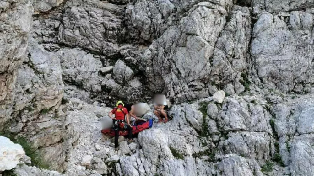 Re&scaron;evanje v gorah avgust 2024 Foto: G. Finžgar, Gorska re&scaron;evalna služba Radovljica/Facebook