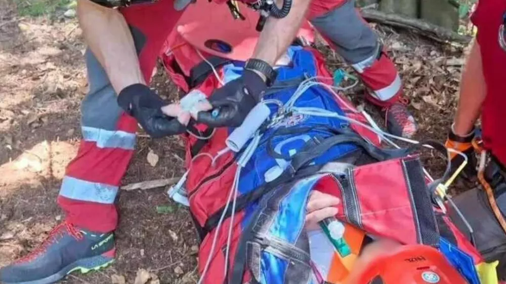 Re&scaron;evanje v gorah avgust 2024 Foto: G. Finžgar, Gorska re&scaron;evalna služba Radovljica/Facebook