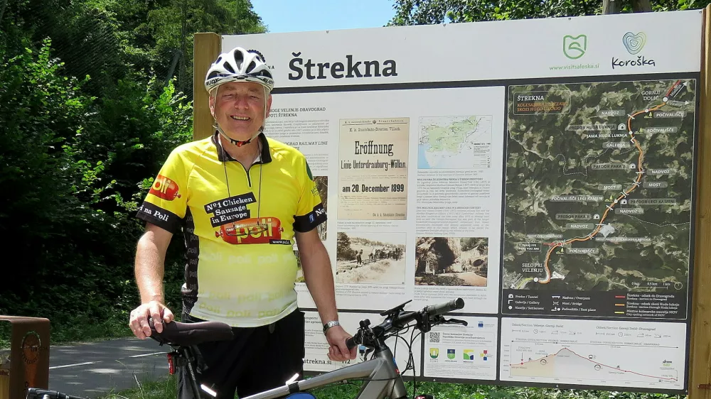 Kolesarska trasa &Scaron;trekna / Foto: Picasa