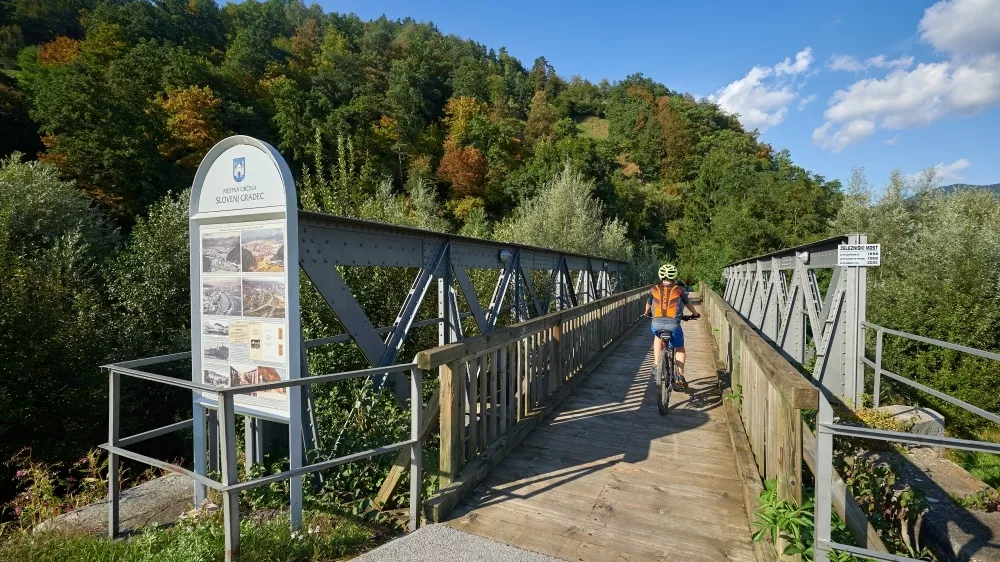 Kolesarska trasa &Scaron;trekna / Foto: Tomo Jesenicnik