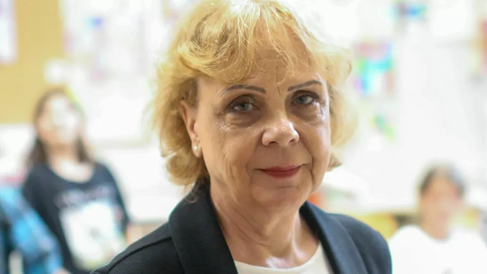 - 05.06.2023 - mag. Jožica Frigelj, učiteljica na O&Scaron; Ketteja in Murna  //FOTO: Bojan Velikonja / Foto: Bojan Velikonja