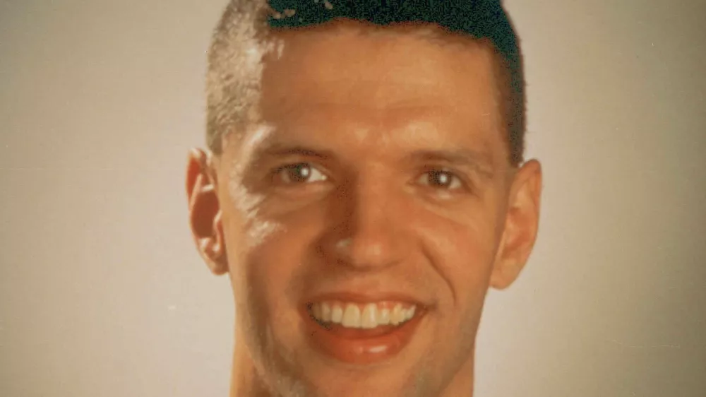 New Jersey Nets guard Drazen Petrovic, shown in this 1992 file photo, was killed in an automobile accident in Germany. Members of Petrovic's family confirmed that the 28-year-old Croatia native was killed in the accident, June 7, 1993. (AP Photo)