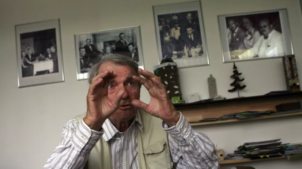 Peter Florjančič, svetovno priznani inovator, eden najbolj znanih slovenskih izumiteljev s približno 400 prijavljenimi patenti.//FOTO: Tomaž SkaleOPOMBA: ZA OBJAVO V PRILOGI &ndash; DNEVNIKOV OBJEKTIV - INTERVJU 2012