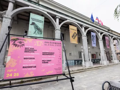 Pre&scaron;ernovo gledali&scaron;če Kranj, sezona 2024/2025