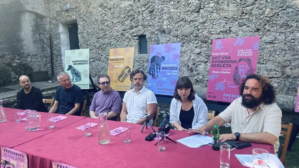 Pre&scaron;ernovo gledali&scaron;če Kranj, predstavitev sezone 2024/2025