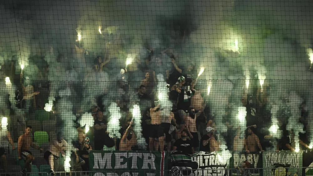 Izgredi na nogometni tekmi Olimpija - Rijeka