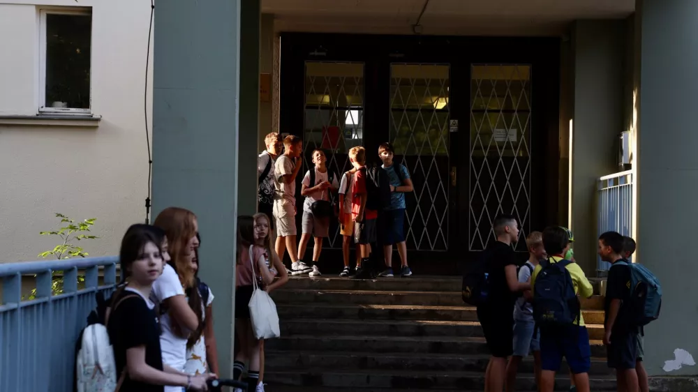 Začetek &scaron;olskega leta.