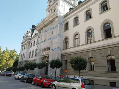 Največ po&scaron;kodb je na pročelju ob Vegovi ulici. Foto:&nbsp;Vanja Brkić