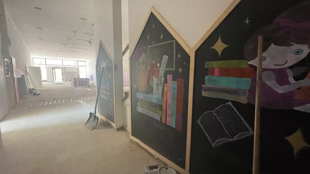 Zaradi obnove &scaron;ole po požaru ostaja zaprt celotni del predmetne stopnje z vsemi pripadajočimi dvanajstimi učilnicami. F arhiv O&Scaron; Bistrica