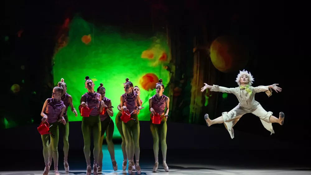 Malega princa bo upodobila balerina Marin Ino, v alternacijah pa &scaron;e Nina Kramberger in Mariya Pavlyukova. F Darja &Scaron;travs Tisu 