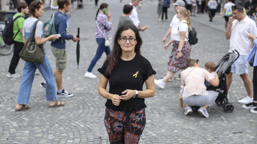 - 06.09.2024 - dr. Vita Po&scaron;tuvan, specialistka za prevencijo samomorov//FOTO: Jaka GasarOPOMBA: ZA OBJEKTIV - INTERVJU