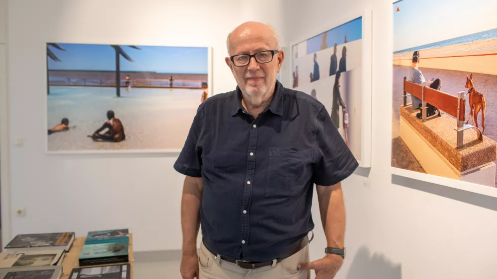 Vladim&iacute;r Birgus je eno najpomembnej&scaron;ih imen če&scaron;ke fotografije v zadnjih desetletjih. Njegova dela so zdaj na ogled v Galeriji Photon. Foto: Luka Cjuha