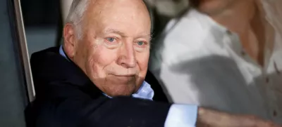 FILE PHOTO: Former U.S. Vice President Dick Cheney looks on during the primary election night party of Republican candidate U.S. Representative Liz Cheney in Jackson, Wyoming, U.S. August 16, 2022. REUTERS/David Stubbs/File Photo