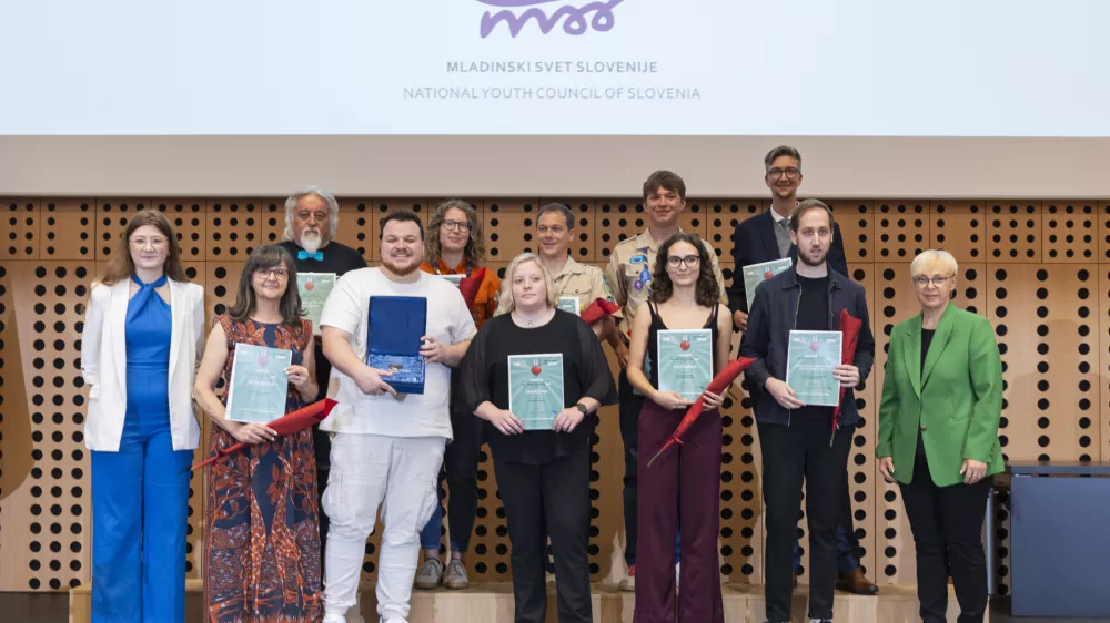 Brdo pri Kranju, Kongresni center Brdo.Sklepna prireditev natecaja Prostovoljec leta 2023 v izvedbi Mladinskega sveta Slovenije, ki jo je gostila predsednica republike Natasa Pirc Musar.